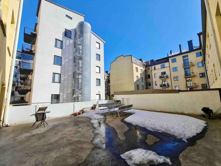 Stylish Studio In Downtown Helsinki Helsínquia Exterior foto
